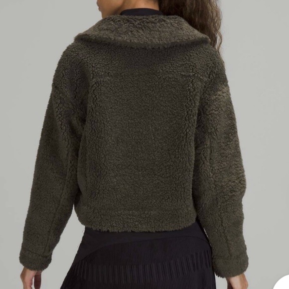 Lululemon Texture Fleece Sherpa Jacket - Picture 2 of 6